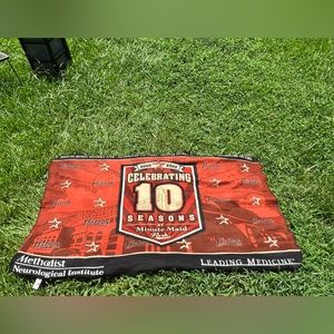 Houston Astros 10 years at minute maid park throw blanket